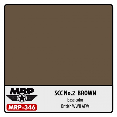 MRP-346 SCC No.2 Brown British WWII AFV 30ml
