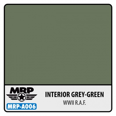 MRP-A006 WWII RAF Interior Grey Green AQUA 17ml