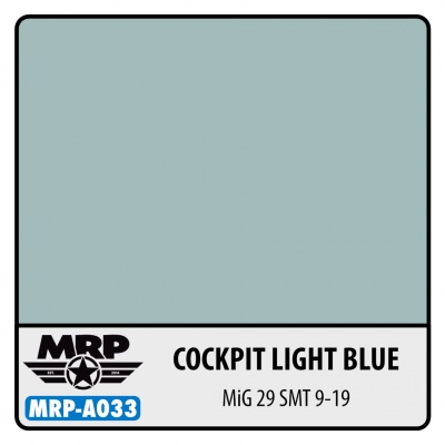 MRP-A033 Cockpit Light Blue (MiG-29 SMT 9-19) Russian AF AQUA 17ml