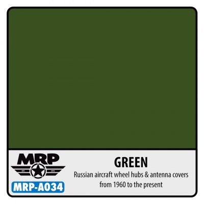 MRP-A034 Green for Wheels AQUA 17ml