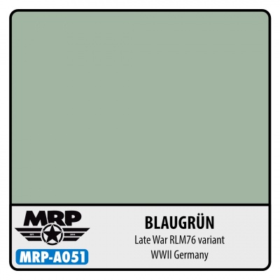 MRP-A051 RLM76 Blaugrun late war variant AQUA 17ml