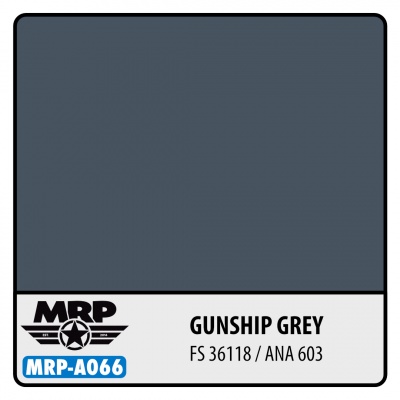 MRP-A066 Gunship Grey (FS36118, ANA603) AQUA 17ml