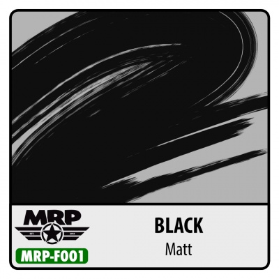 MRP-F001 Black Matt AQUA FIGURE 17ml