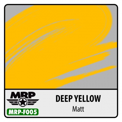 MRP-F005 Deep Yellow Matt AQUA FIGURE 17ml