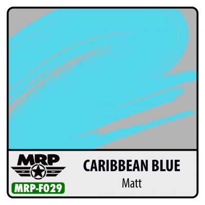 MRP-F029 Caribbean Blue Matt AQUA FIGURE 17ml