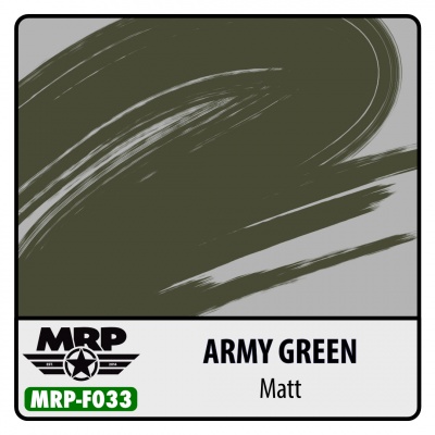 MRP-F033 Army Green Matt AQUA FIGURE 17ml