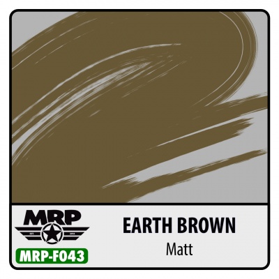 MRP-F043 Earth Brown Matt AQUA FIGURE 17ml