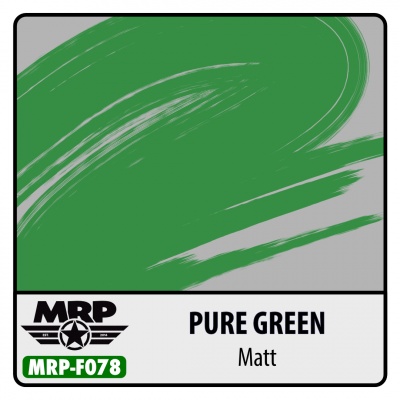 MRP-F078 Pure Green Matt AQUA FIGURE 17ml